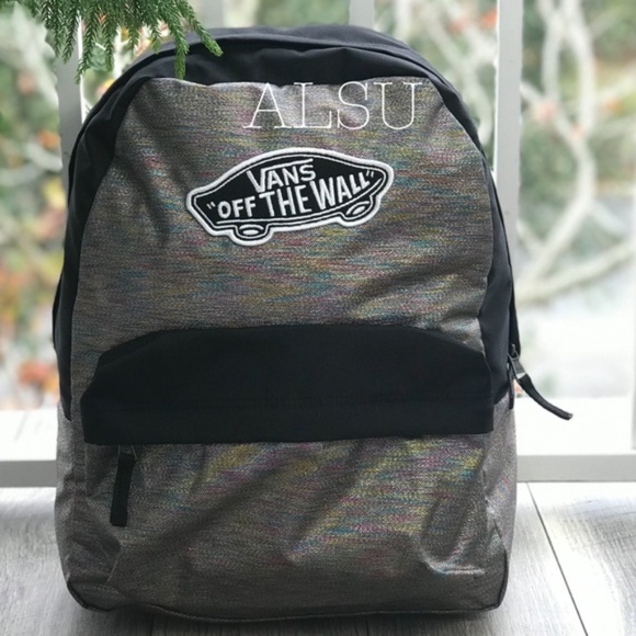 Vans Handbags - NWT VANS Realm Backpack Multi Metallic W AUTHENTIC